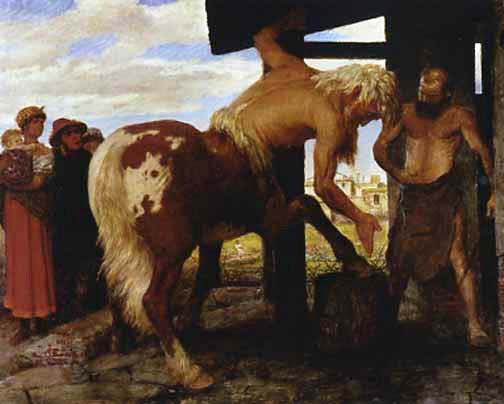 Centaur at the Blacksmith's